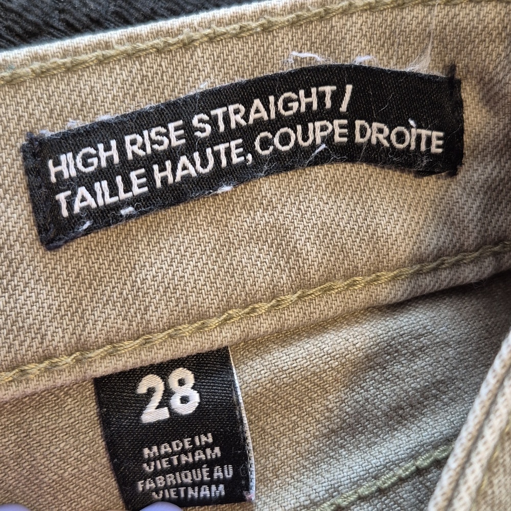 Joe Fresh 'Jillian Harris' Jeans in Olive Green - 28 - Picture 6 of 11